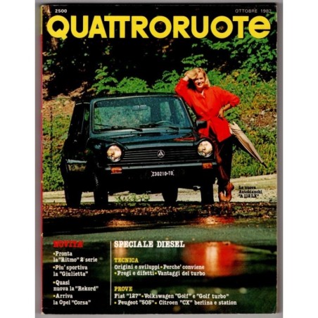QUATTRORUOTE-n 324, ottobre-1982
