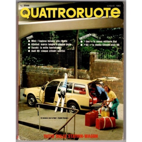 QUATTRORUOTE-n 321, luglio-1982