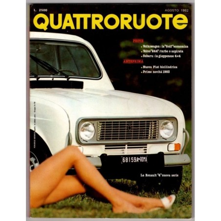 QUATTRORUOTE-n 322, agosto-1982