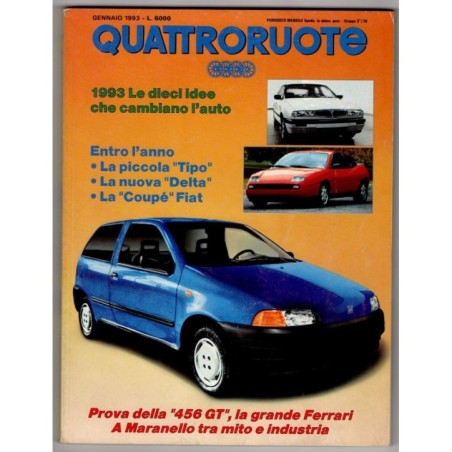 QUATTRORUOTE-n 447, gennaio-1993