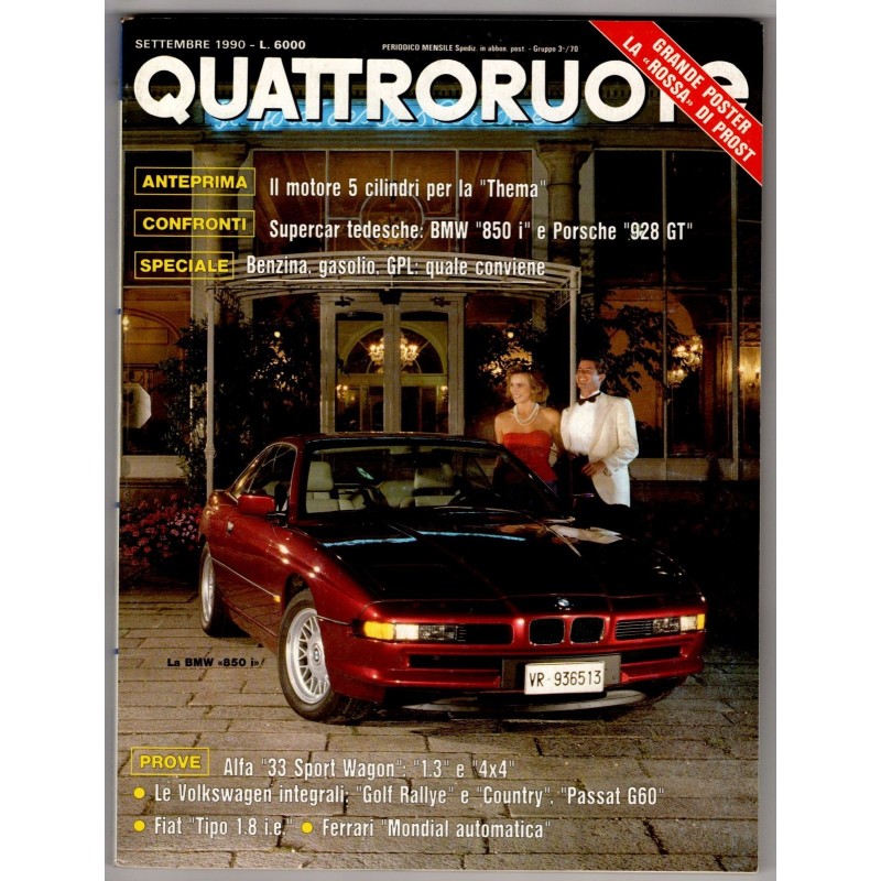 QUATTRORUOTE-n 419, settembre-1990