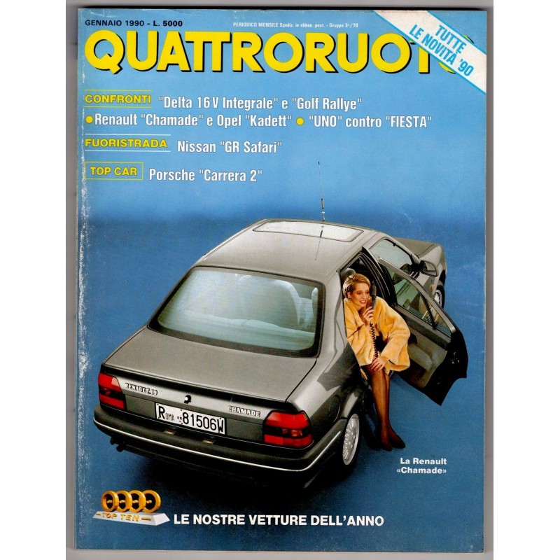 QUATTRORUOTE-n 411, gennaio-1990