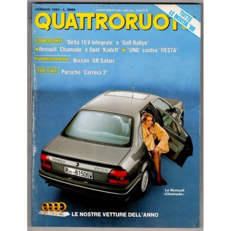 QUATTRORUOTE-n 411, gennaio-1990