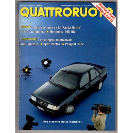 QUATTRORUOTE-n 413, marzo-1990
