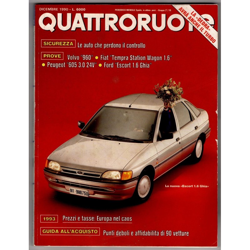 QUATTRORUOTE-n 422, dicembre-1990