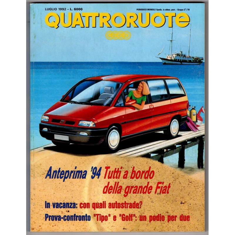 QUATTRORUOTE-n 441, luglio-1992