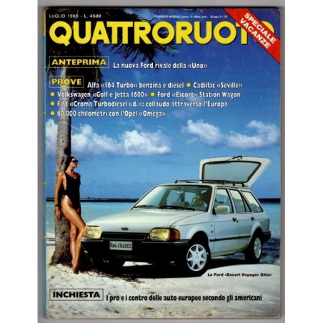 QUATTRORUOTE-n 393, luglio-1988