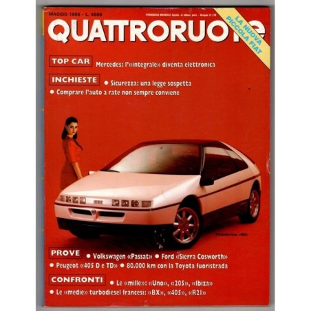QUATTRORUOTE-n 391, maggio-1988