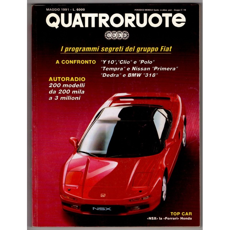 QUATTRORUOTE-n 427, maggio-1991
