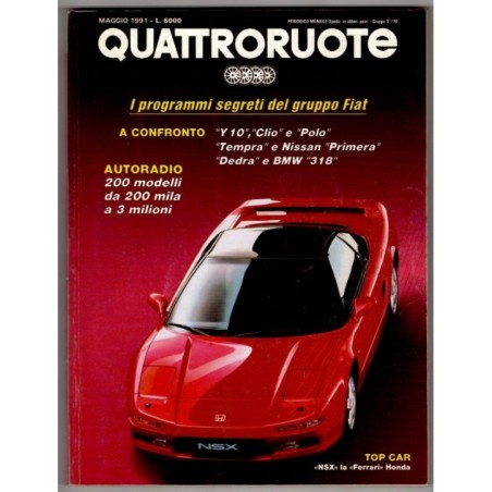 QUATTRORUOTE-n 427, maggio-1991