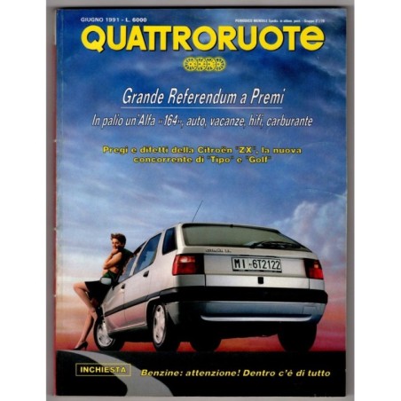 QUATTRORUOTE-n 428, giugno-1991