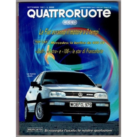 QUATTRORUOTE-n 431, settembre-1991