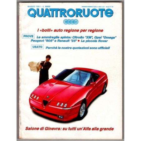 QUATTRORUOTE-n 425, marzo-1991