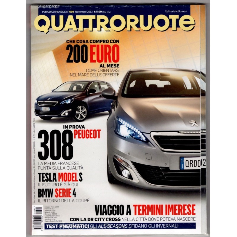 QUATTRORUOTE-n 698, novembre-2013