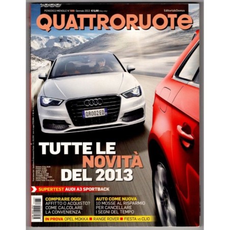 QUATTRORUOTE-n 688, gennaio-2013