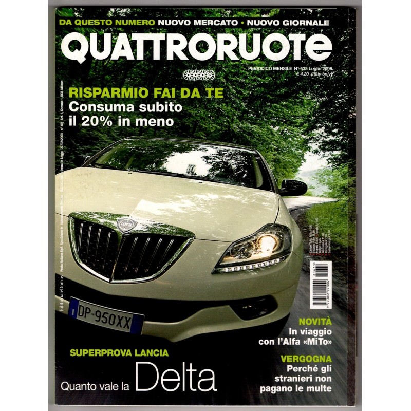 QUATTRORUOTE-n 633, luglio-2008