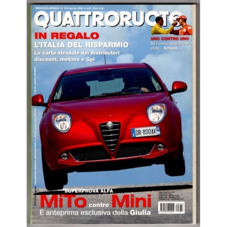 QUATTRORUOTE-n 634, agosto-2008