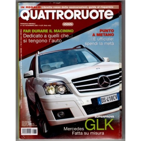 QUATTRORUOTE-n 637, novembre-2008