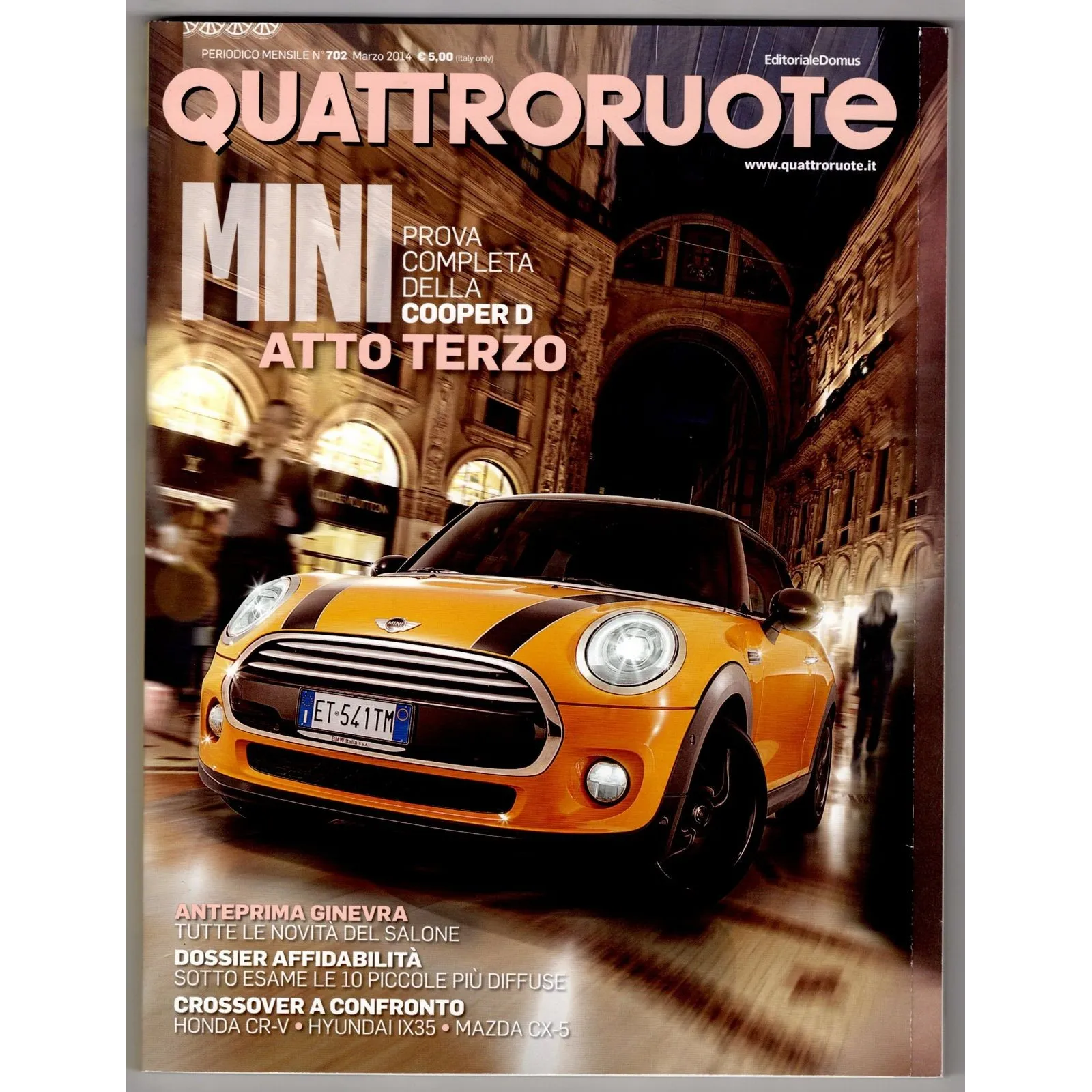 QUATTRORUOTE-n 702, marzo-2014