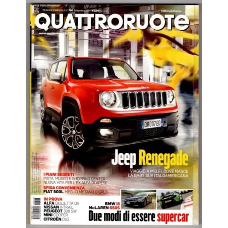 QUATTRORUOTE-n 708, settembre-2014