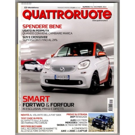 QUATTRORUOTE-n 711, dicembre-2014