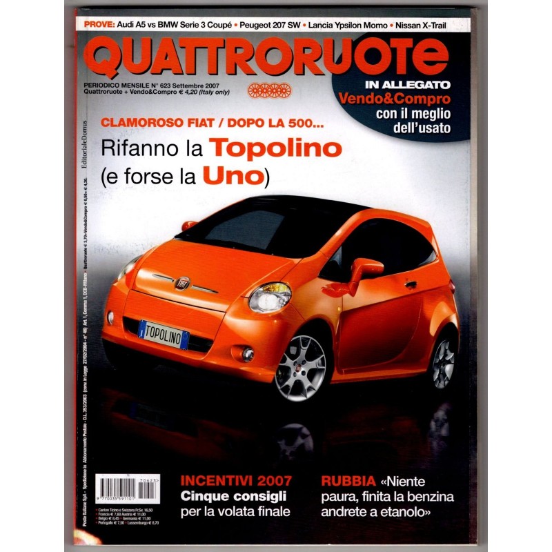 QUATTRORUOTE-n 623, settembre-2007