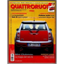 QUATTRORUOTE-n 625, novembre-2007