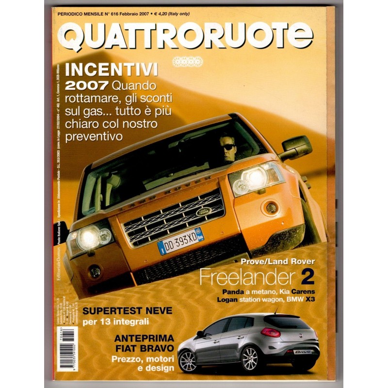 QUATTRORUOTE-n 616, febbraio-2007