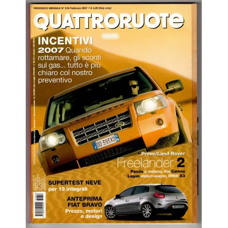 QUATTRORUOTE-n 616, febbraio-2007
