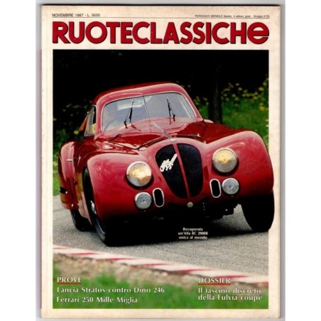 RUOTECLASSICHE-n 1, novembre-1987