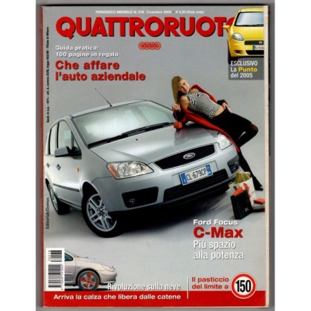 QUATTRORUOTE-n 578, dicembre-2003