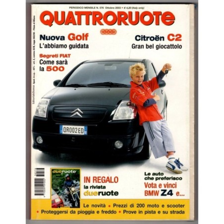 QUATTRORUOTE-n 576, ottobre-2003