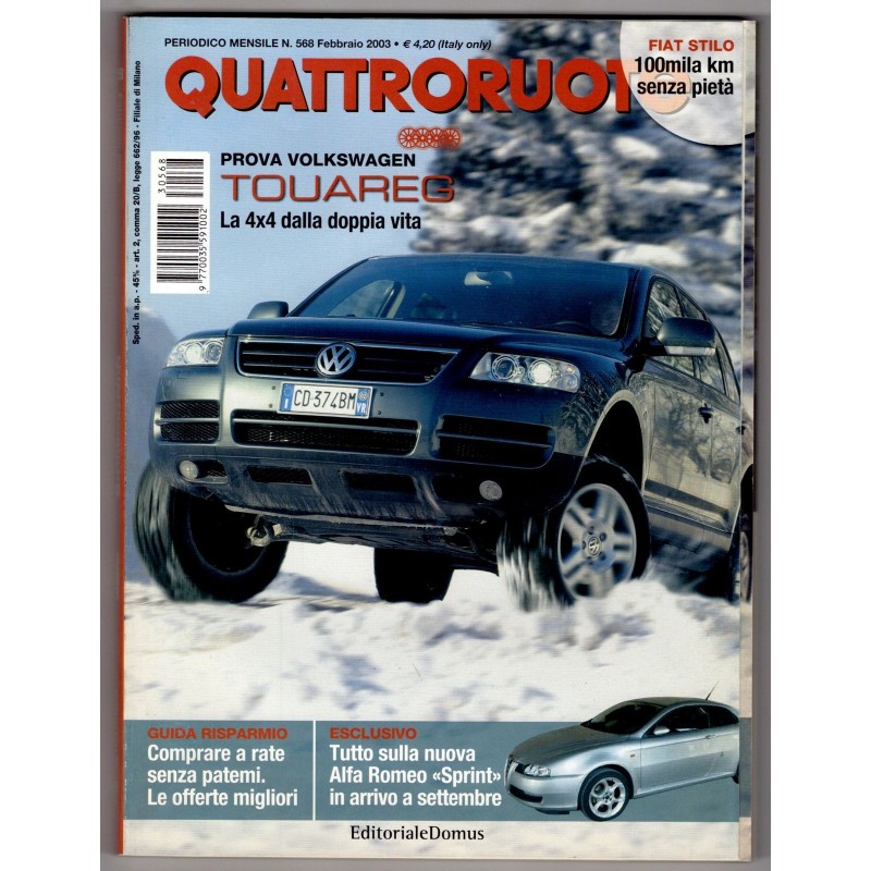 QUATTRORUOTE-n 568, febbraio-2003