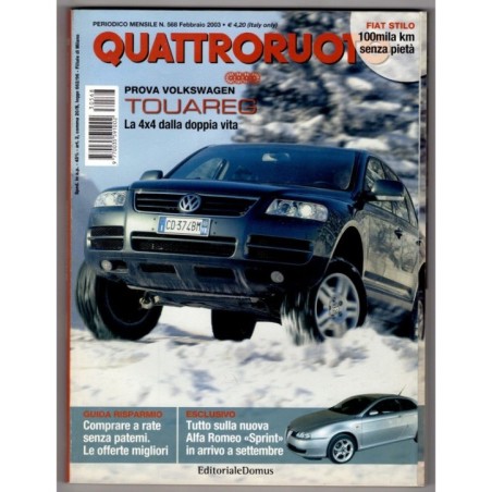 QUATTRORUOTE-n 568, febbraio-2003