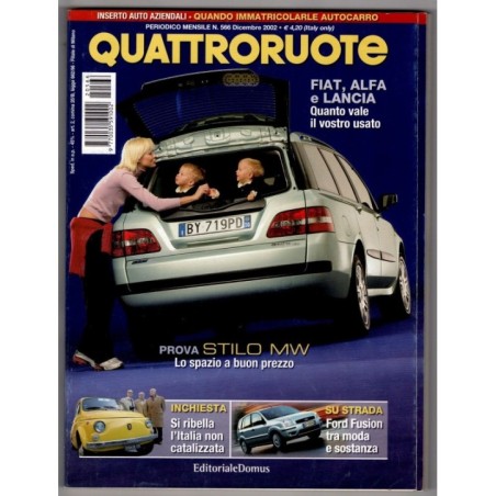 QUATTRORUOTE-n 566, dicembre-2002