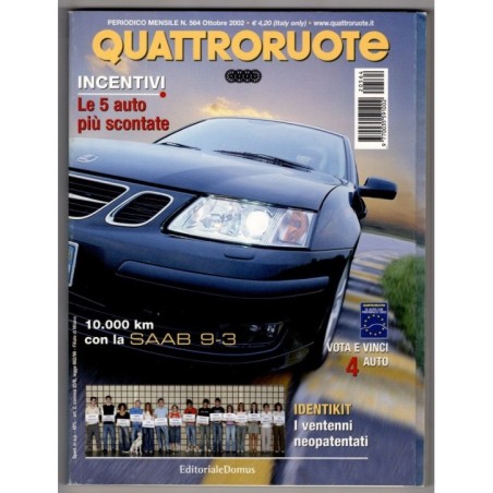 QUATTRORUOTE-n 564, ottobre-2002