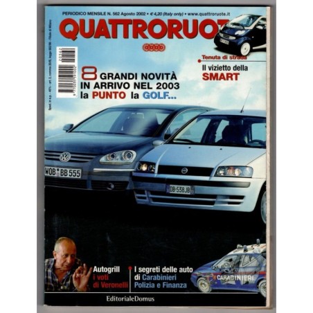 QUATTRORUOTE-n 562, agosto-2002