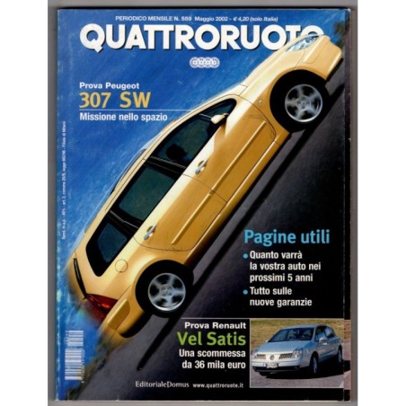 QUATTRORUOTE-n 559, maggio-2002