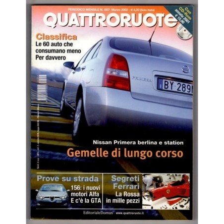QUATTRORUOTE-n 557, marzo-2002