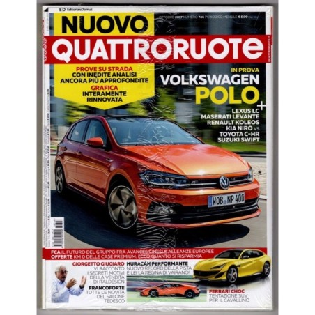 QUATTRORUOTE-n 746, ottobre-2017