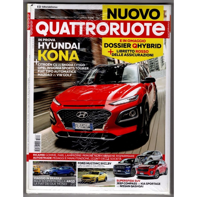 QUATTRORUOTE-n 747, novembre-2017