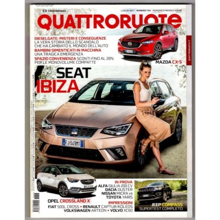 QUATTRORUOTE-n 743, luglio-2017