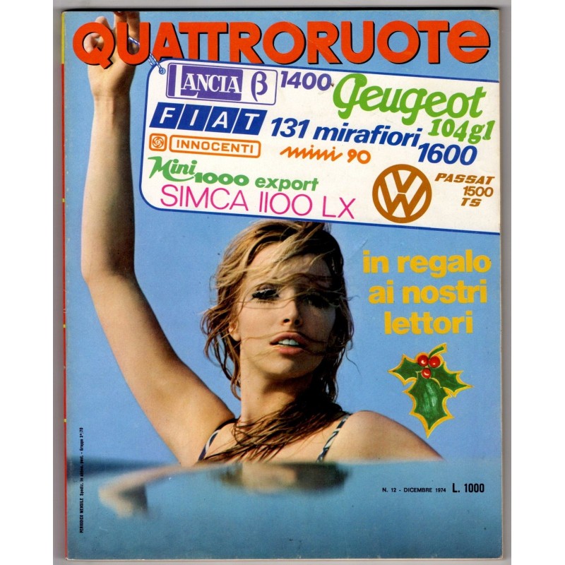 QUATTRORUOTE-n 228, dicembre-1974