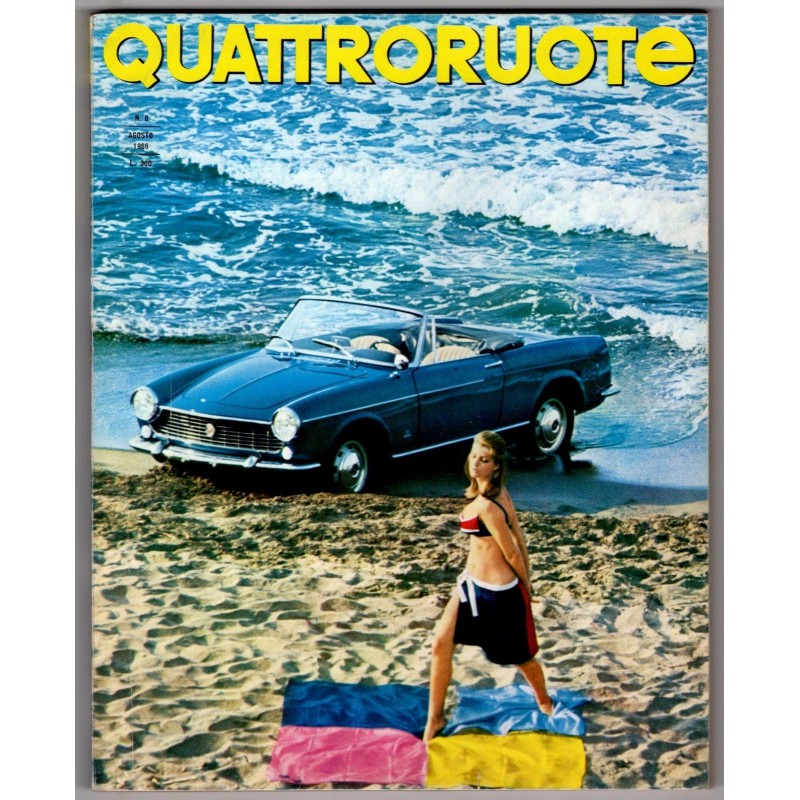 QUATTRORUOTE-n 128, agosto-1966