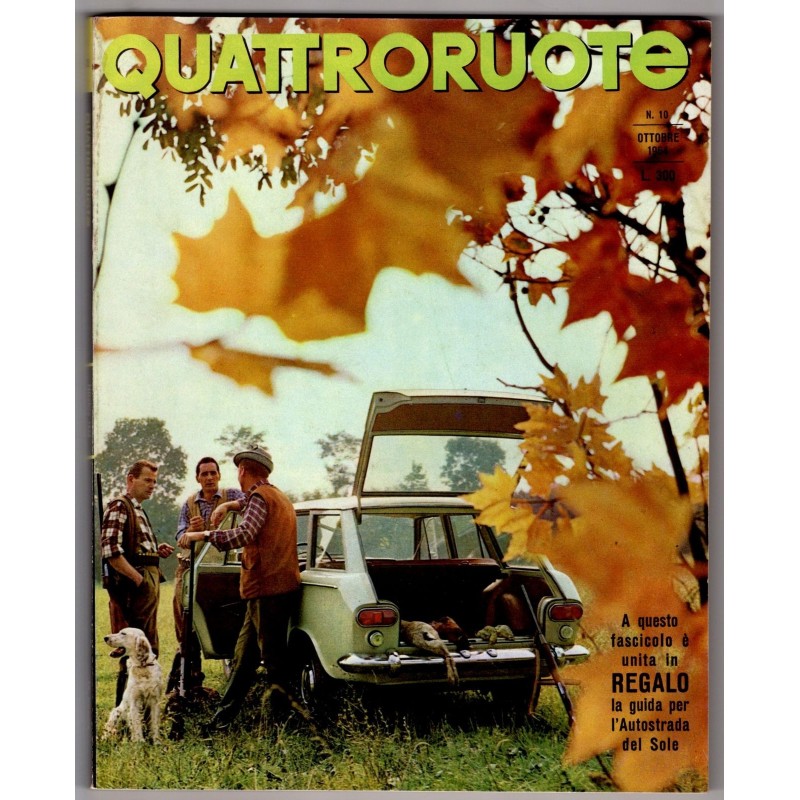 QUATTRORUOTE-n 106, ottobre-1964