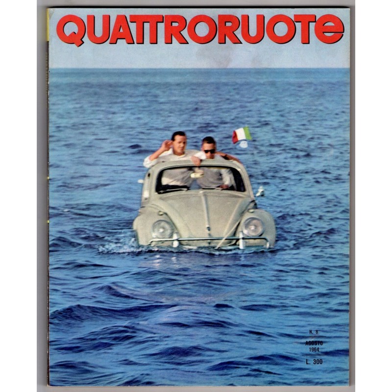QUATTRORUOTE-n 104, agosto-1964