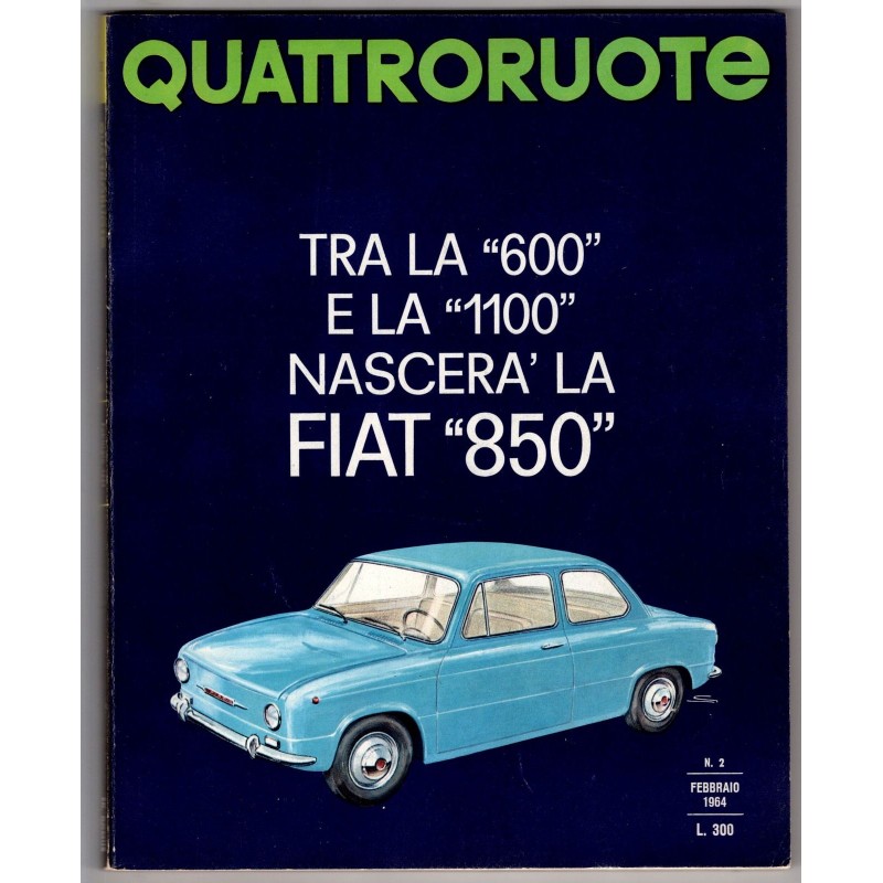 QUATTRORUOTE-n 98, febbraio-1964