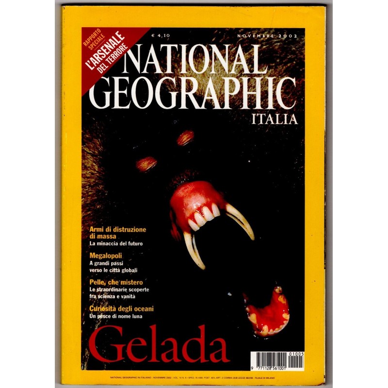 NATIONAL GEOGRAPHIC ITALIA-n 5, novembre-2002