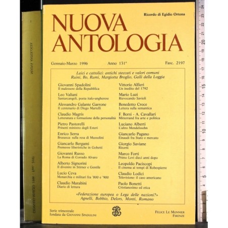 NUOVA ANTOLOGIA-fasc 2197, gennaio/marzo-1996