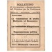 BOLLETTINO INFORMAZIONE DOCUMENTAZIONE MINIST COSTITUENTE-n 3, 10 dic-1945